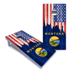 State Flag Designs Massachusetts to New Jersey Cornhole Boards - All Weather Series Cornhole Solutions