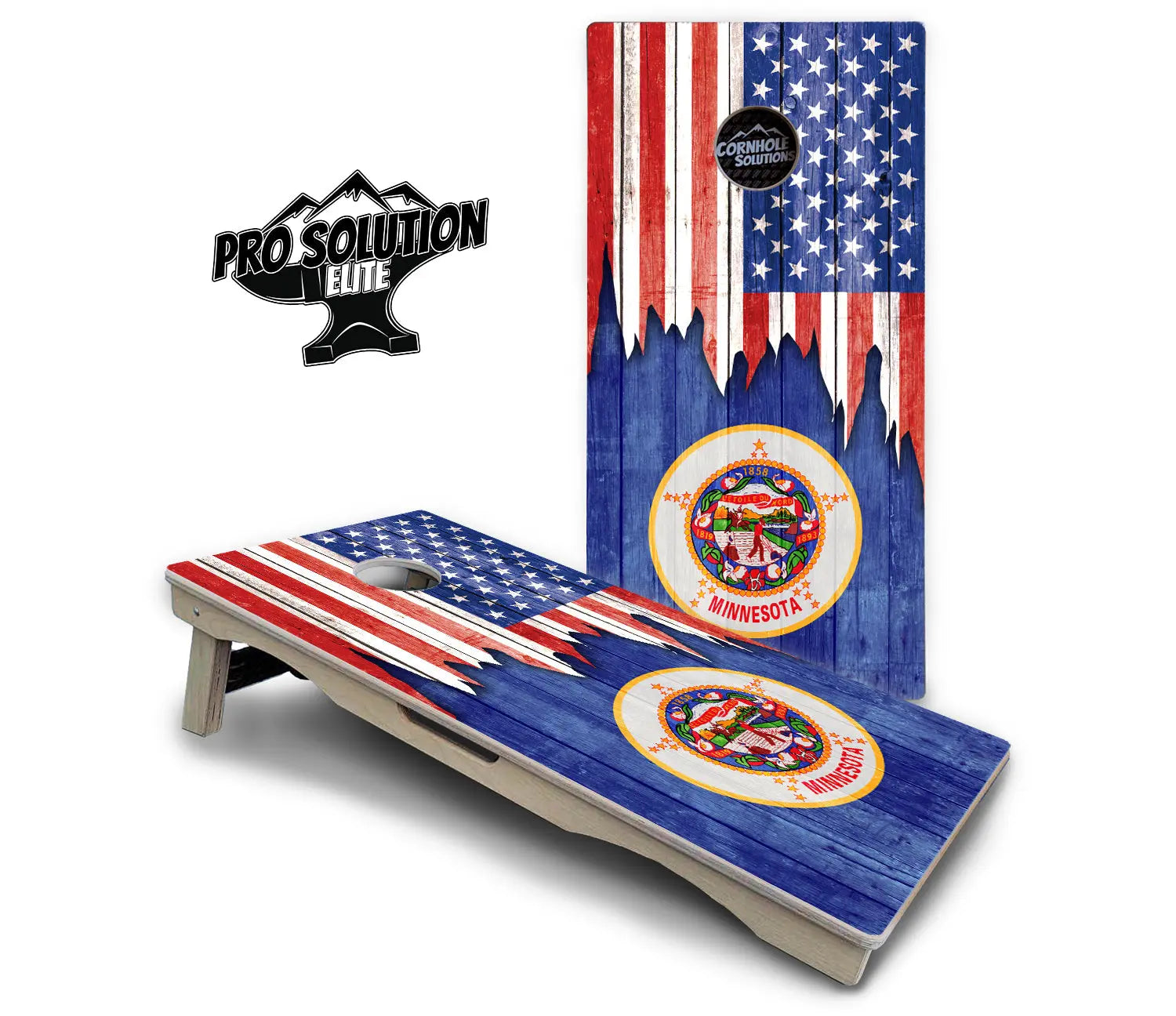 State Flag Designs Massachusetts to New Jersey Cornhole Boards - Pro Solution Elite Series by Cornhole Solutions, Southern home decor detail photo 9