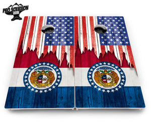 State Flag Designs Massachusetts to New Jersey Cornhole Boards - Pro Solution Elite Series by Cornhole Solutions, Southern home decor detail photo 14