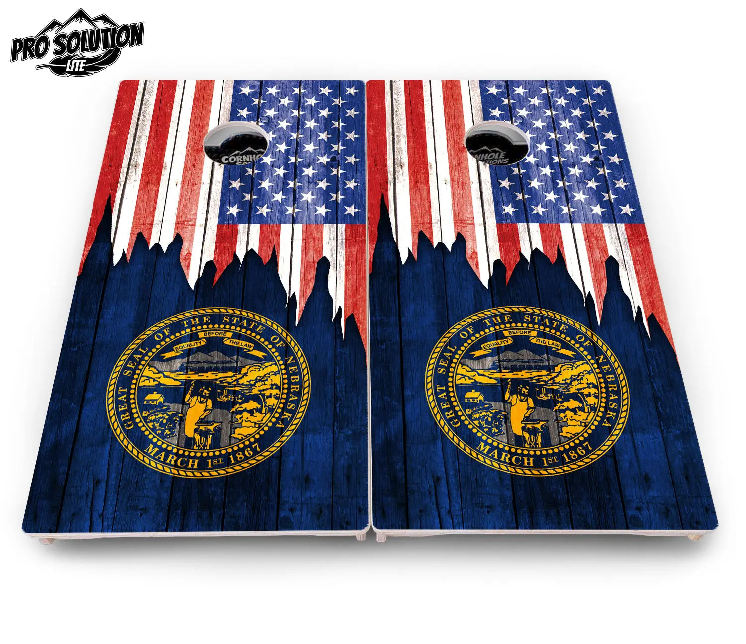 State Flag Designs Massachusetts to New Jersey Cornhole Boards - Pro Solution Lite Series by Cornhole Solutions, Southern home decor detail photo 17