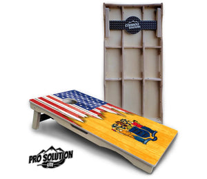 State Flag Designs Massachusetts to New Jersey Cornhole Boards - Pro Solution Lite Series by Cornhole Solutions, Southern home decor detail photo 22