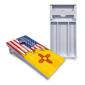 State Flag Designs New Mexico to South Carolina Cornhole Boards - All Weather Series Cornhole Solutions