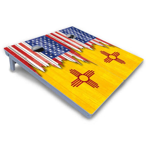 State Flag Designs New Mexico to South Carolina Cornhole Boards - All Weather Series Cornhole Solutions