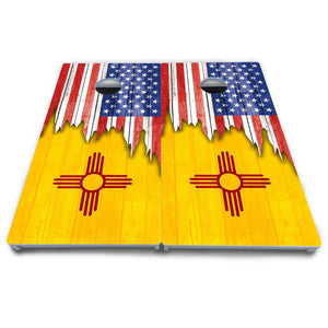 State Flag Designs New Mexico to South Carolina Cornhole Boards - All Weather Series Cornhole Solutions