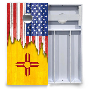 State Flag Designs New Mexico to South Carolina Cornhole Boards - All Weather Series Cornhole Solutions