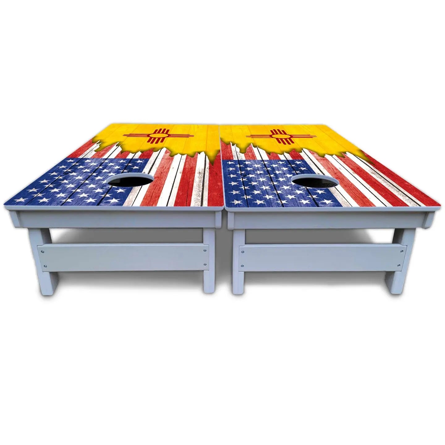 State Flag Designs New Mexico to South Carolina Cornhole Boards - All Weather Series Cornhole Solutions