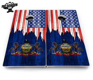 State Flag Designs New Mexico to South Carolina Cornhole Boards - Pro Solution Elite Series by Cornhole Solutions, Southern home decor detail photo 20
