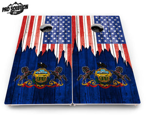 State Flag Designs New Mexico to South Carolina Cornhole Boards - Pro Solution Lite Series by Cornhole Solutions, Southern home decor detail photo 19