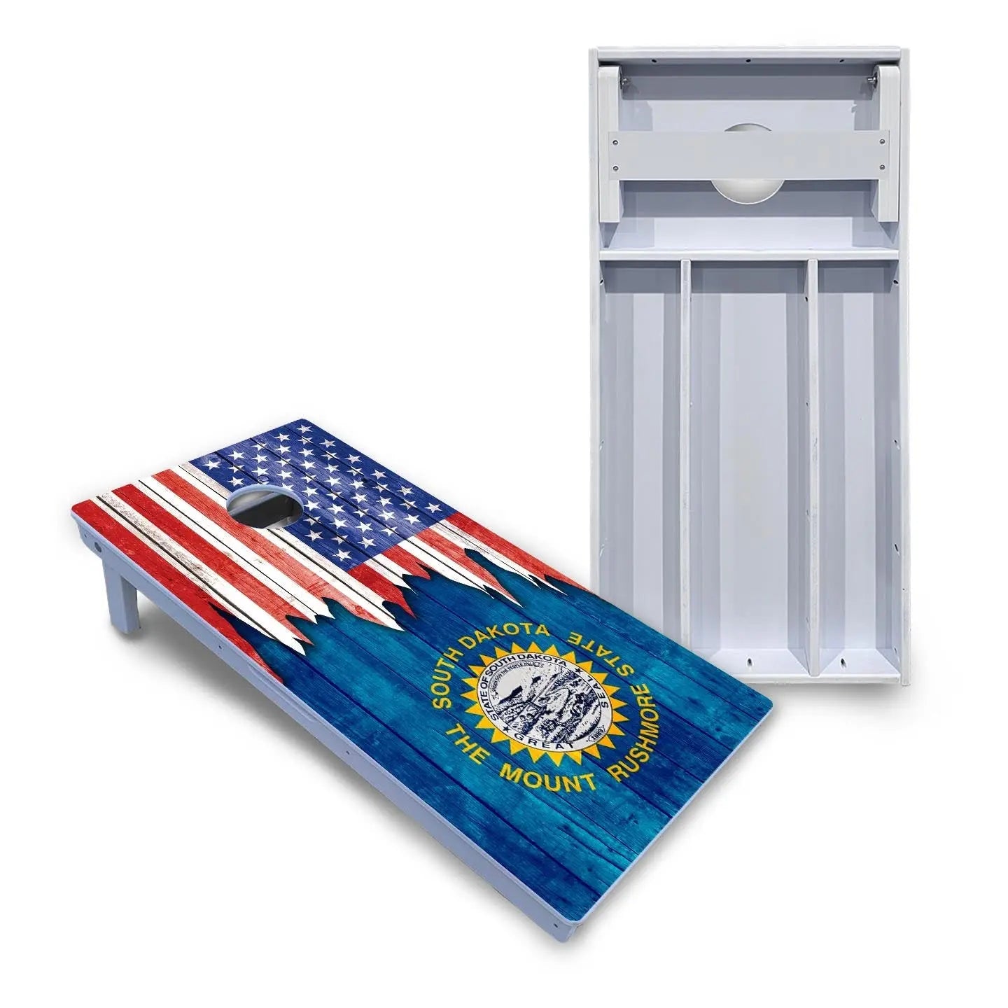 State Flag Designs South Dakota to Wyoming Cornhole Boards - All Weather Series Cornhole Solutions