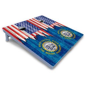 State Flag Designs South Dakota to Wyoming Cornhole Boards - All Weather Series Cornhole Solutions