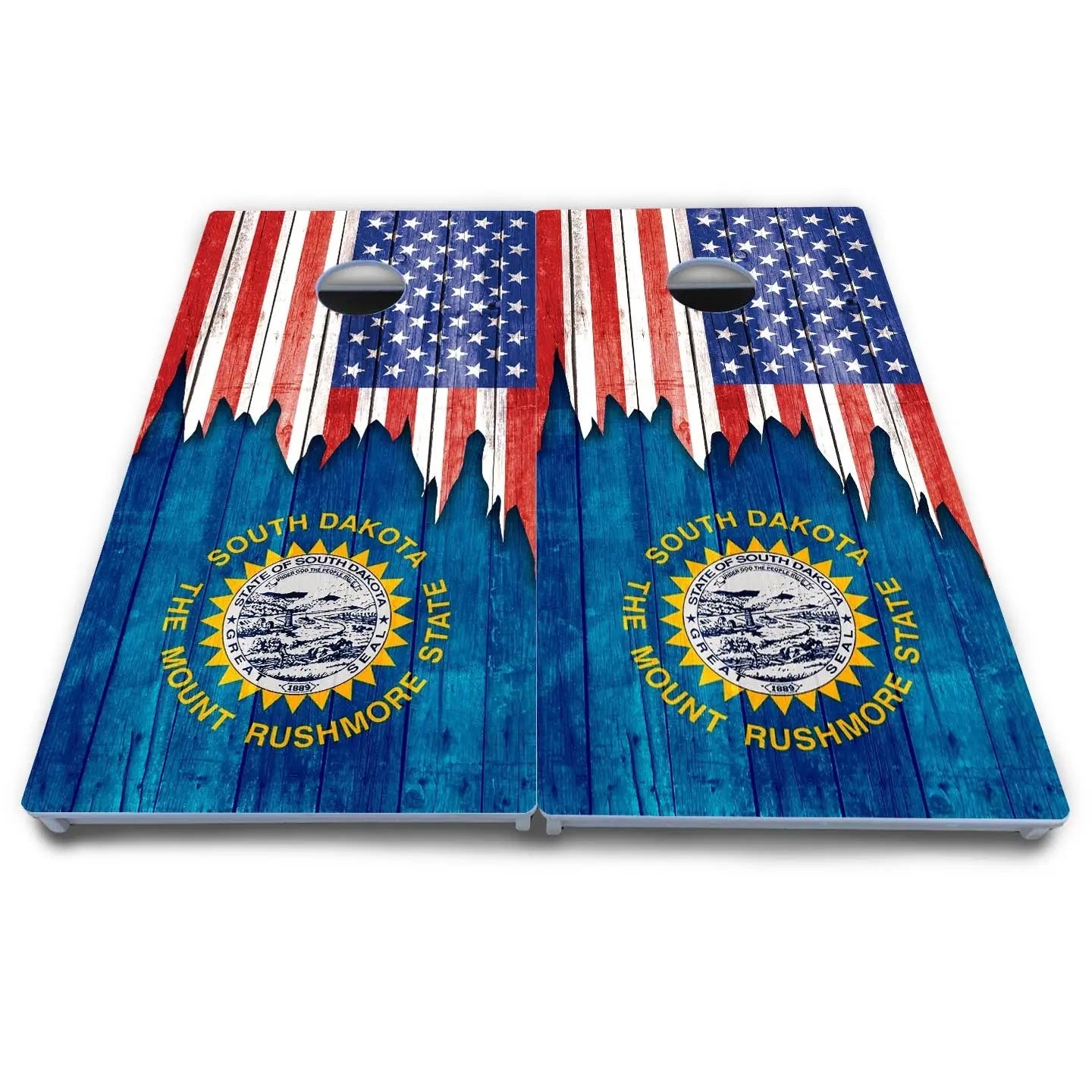 State Flag Designs South Dakota to Wyoming Cornhole Boards - All Weather Series Cornhole Solutions