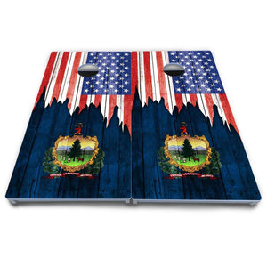 State Flag Designs South Dakota to Wyoming Cornhole Boards - All Weather Series Cornhole Solutions
