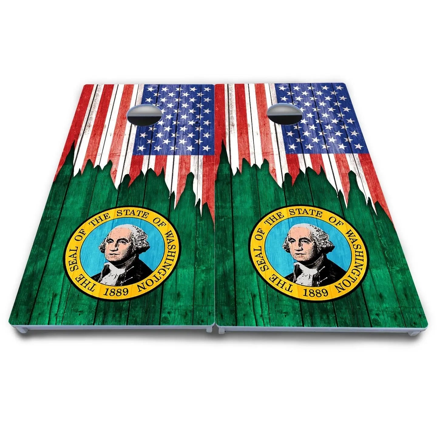 State Flag Designs South Dakota to Wyoming Cornhole Boards - All Weather Series Cornhole Solutions
