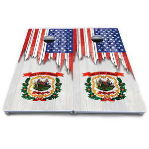 State Flag Designs South Dakota to Wyoming Cornhole Boards - All Weather Series Cornhole Solutions
