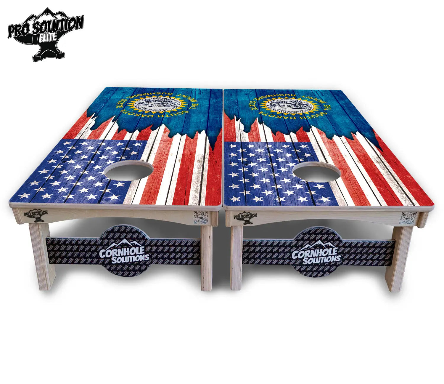 State Flag Designs South Dakota to Wyoming Cornhole Boards - Pro Solution Elite Series by Cornhole Solutions, Southern home decor detail photo 4