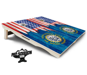 State Flag Designs South Dakota to Wyoming Cornhole Boards - Pro Solution Elite Series by Cornhole Solutions, Southern home decor detail photo 6
