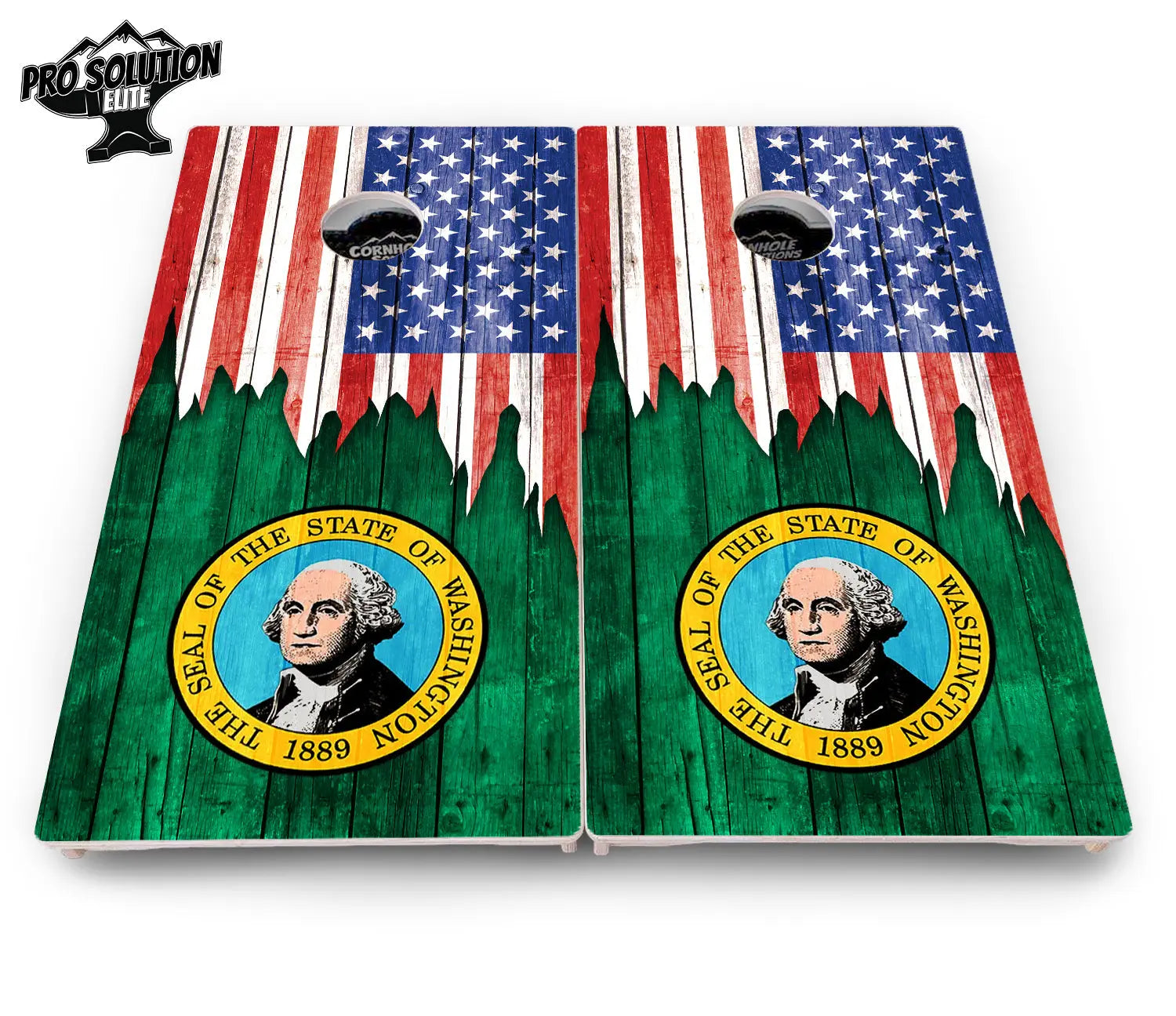 State Flag Designs South Dakota to Wyoming Cornhole Boards - Pro Solution Elite Series by Cornhole Solutions, Southern home decor detail photo 18