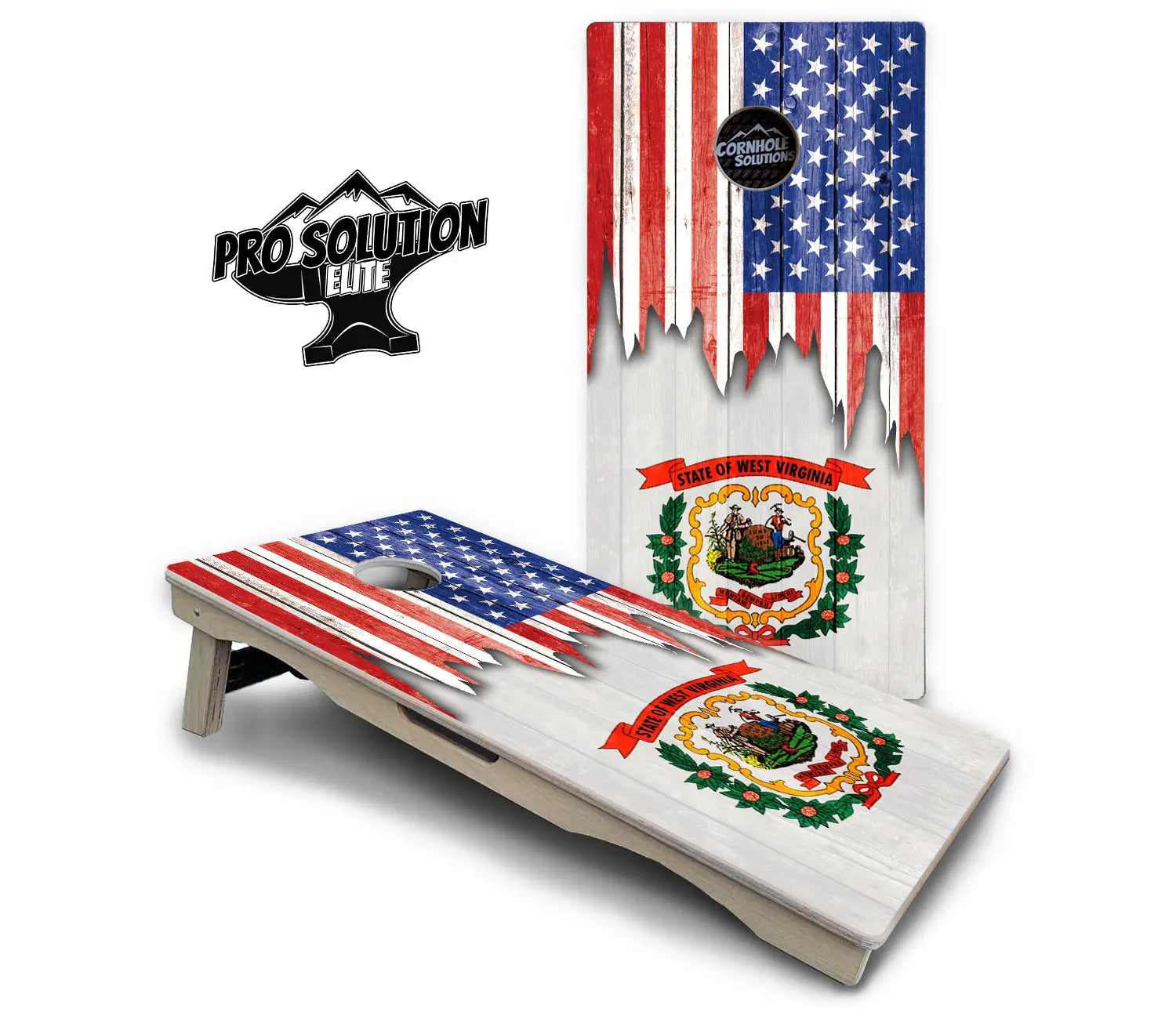 State Flag Designs South Dakota to Wyoming Cornhole Boards - Pro Solution Elite Series by Cornhole Solutions, Southern home decor detail photo 19