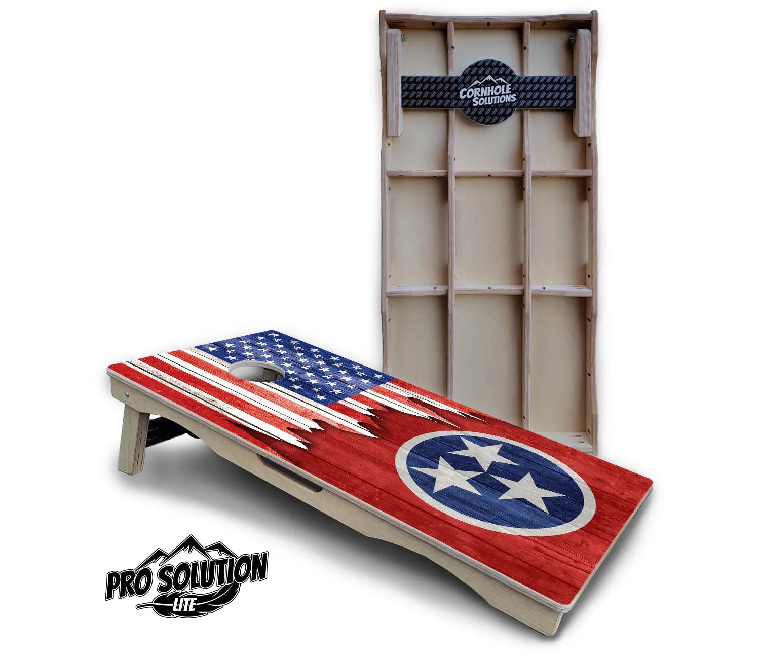 State Flag Designs South Dakota to Wyoming Cornhole Boards - Pro Solution Lite Series by Cornhole Solutions, Southern home decor main product photo