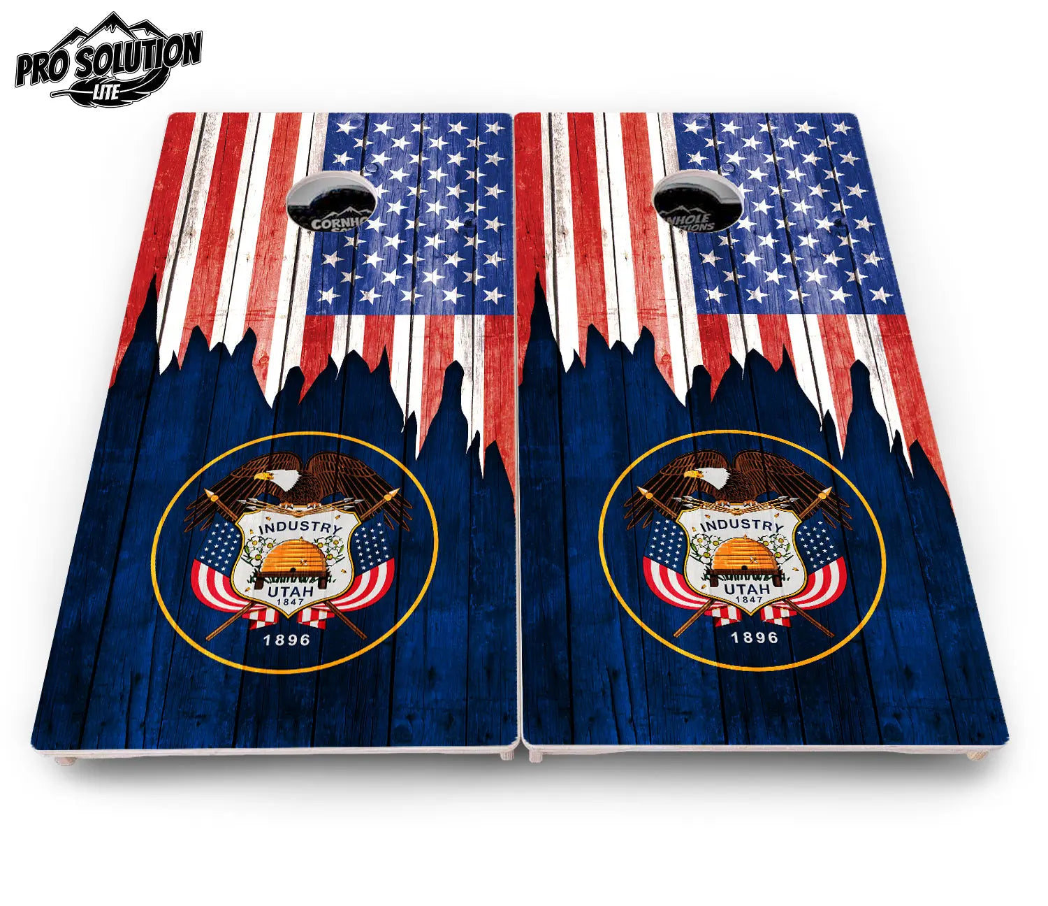 State Flag Designs South Dakota to Wyoming Cornhole Boards - Pro Solution Lite Series by Cornhole Solutions, Southern home decor detail photo 11