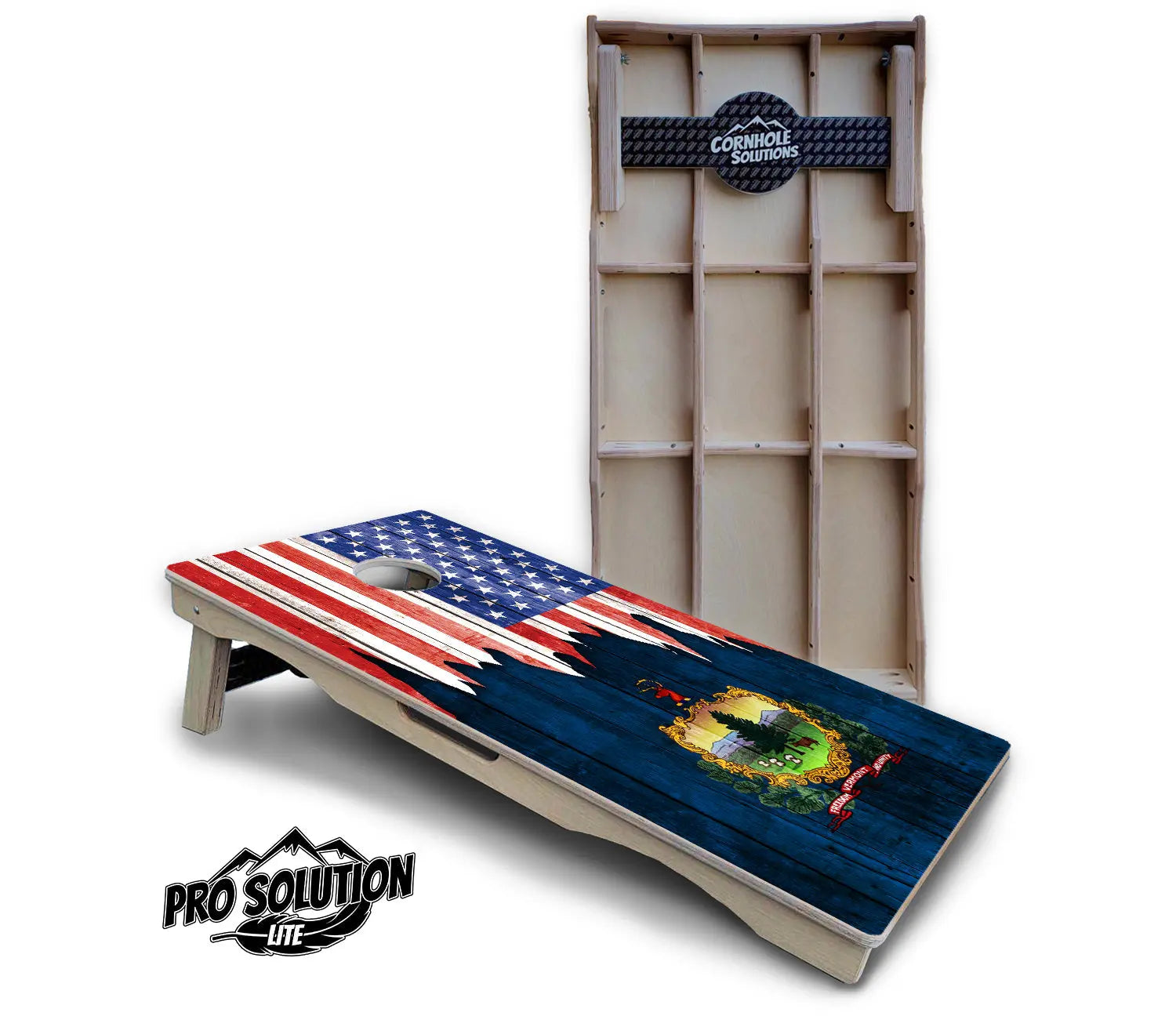 State Flag Designs South Dakota to Wyoming Cornhole Boards - Pro Solution Lite Series by Cornhole Solutions, Southern home decor detail photo 12