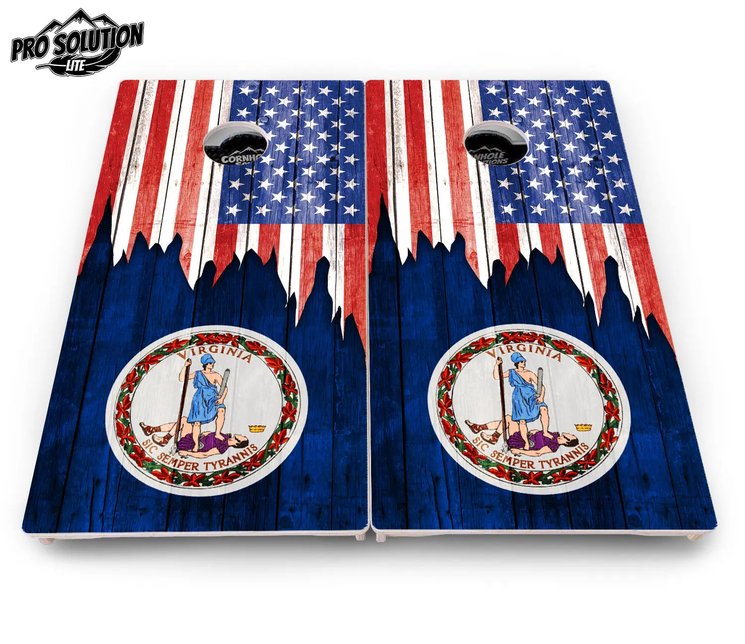 State Flag Designs South Dakota to Wyoming Cornhole Boards - Pro Solution Lite Series by Cornhole Solutions, Southern home decor detail photo 15