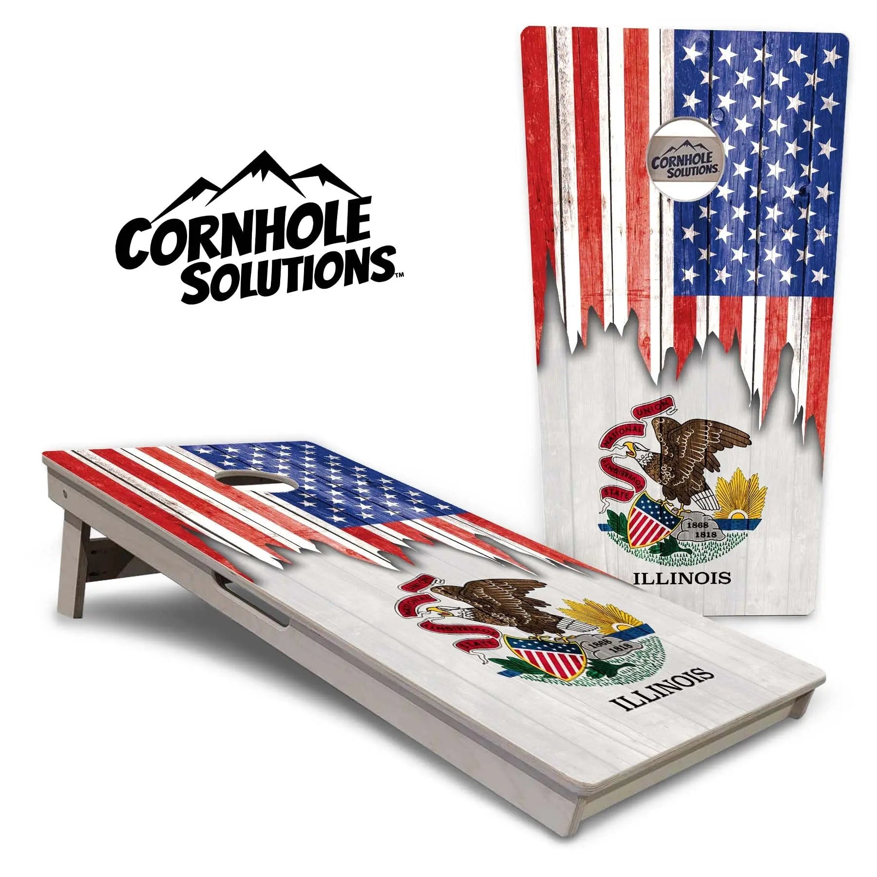 State Flags Hawaii to Maryland Cornhole Boards - Professional Tournament Series