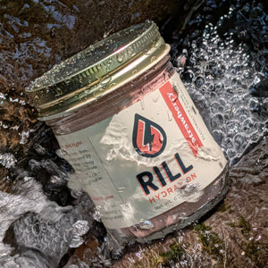 Strawberry Rill clean hydration drink mix 30 serving jar by Rill Hydration