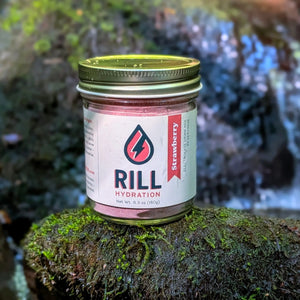 Strawberry Rill clean hydration drink mix made in Huntsville Alabama