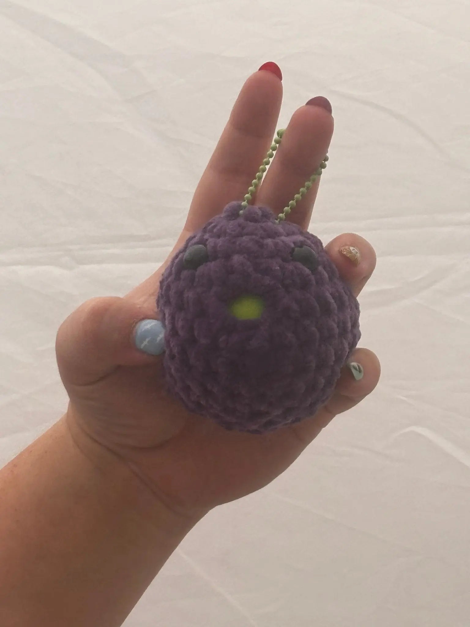 Purple Stress Blob Plush Toy by Main Street Collective - Squeeze Away Stress!