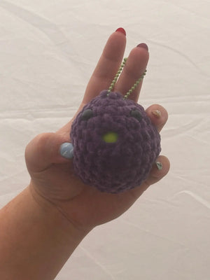 Purple Stress Blob Plush Toy by Main Street Collective - Squeeze Away Stress!