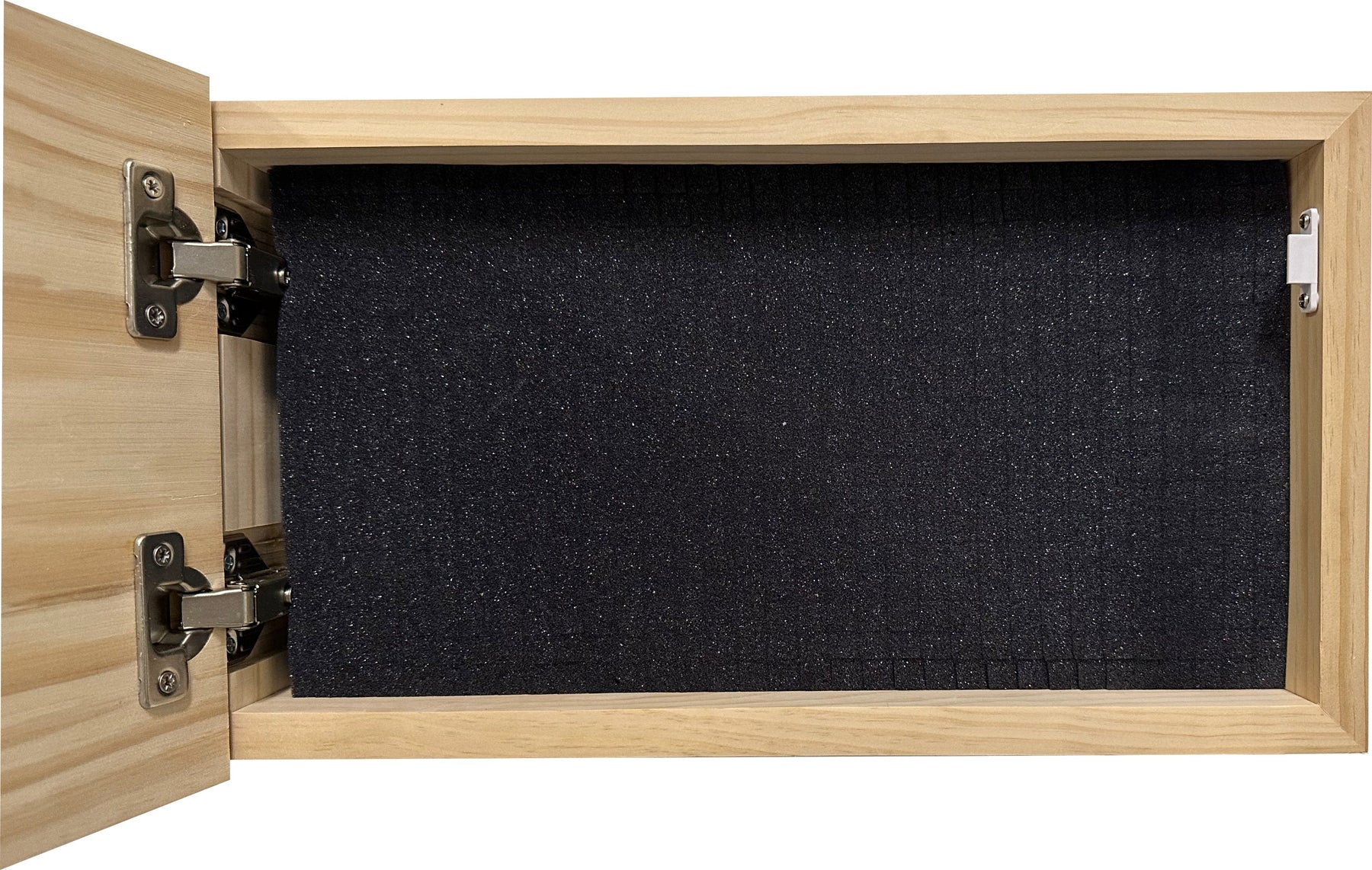 Dont Tread on Me Concealment Shelf - Quick Access Patriotic Hidden Gun Storage with Magnetic Lock - Safe & Secure Gun Concealment Furniture (Stripes)
