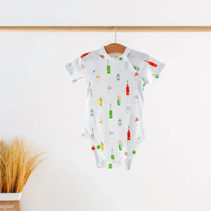 Sugar, Ice, & Everything Nice Organic Cotton Onesie by Nola Tawk, Southern lifestyle apparel main product photo