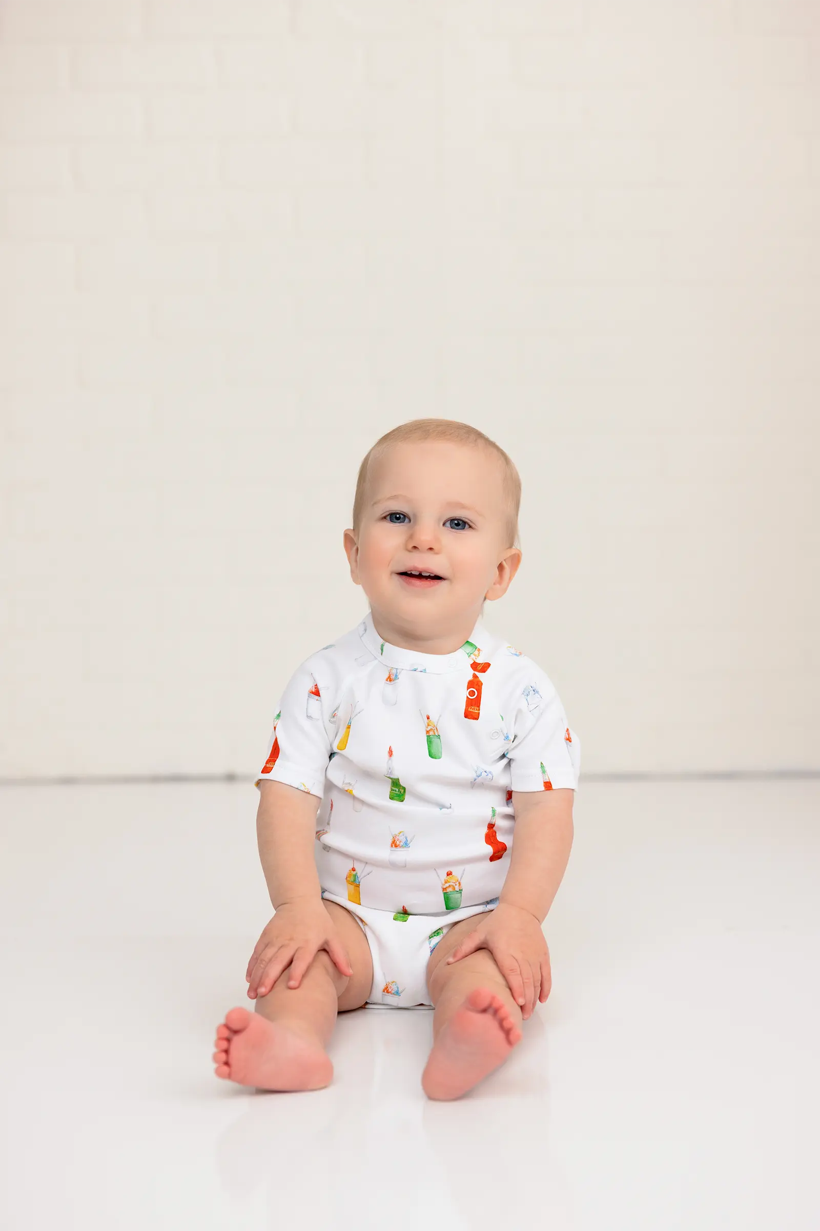 Sugar, Ice, & Everything Nice Organic Cotton Onesie by Nola Tawk, Southern lifestyle apparel detail photo 5