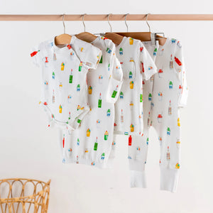 Sugar, Ice, & Everything Nice Organic Cotton Pajama Set by Nola Tawk, Southern food gift detail photo 5