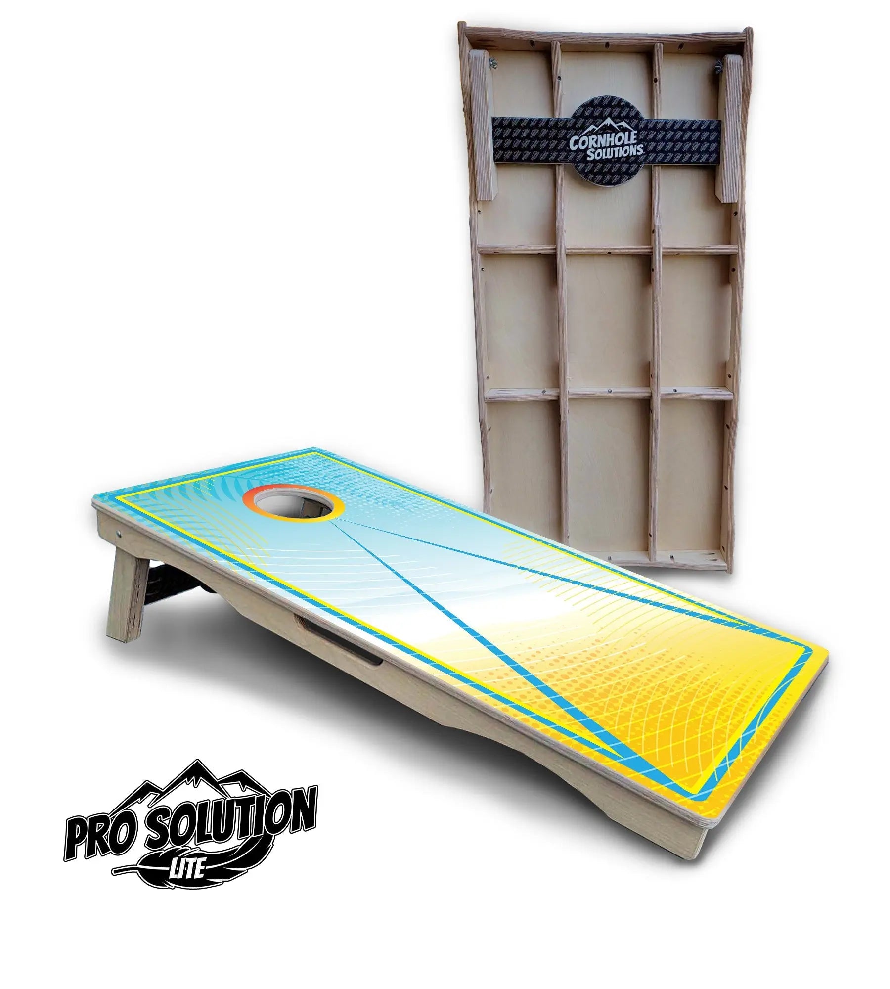 Summer Gradient Cornhole Boards - Pro Solution Lite Series Cornhole Solutions