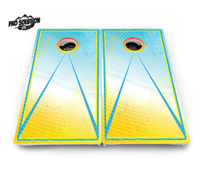 Summer Gradient Cornhole Boards - Pro Solution Lite Series Cornhole Solutions