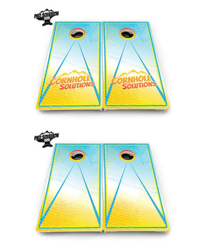Summertime Cornhole Boards - Pro Solution Elite Series Cornhole Solutions