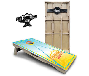 Summertime Cornhole Boards - Pro Solution Elite Series Cornhole Solutions