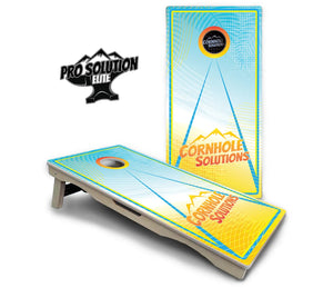 Summertime Cornhole Boards - Pro Solution Elite Series Cornhole Solutions