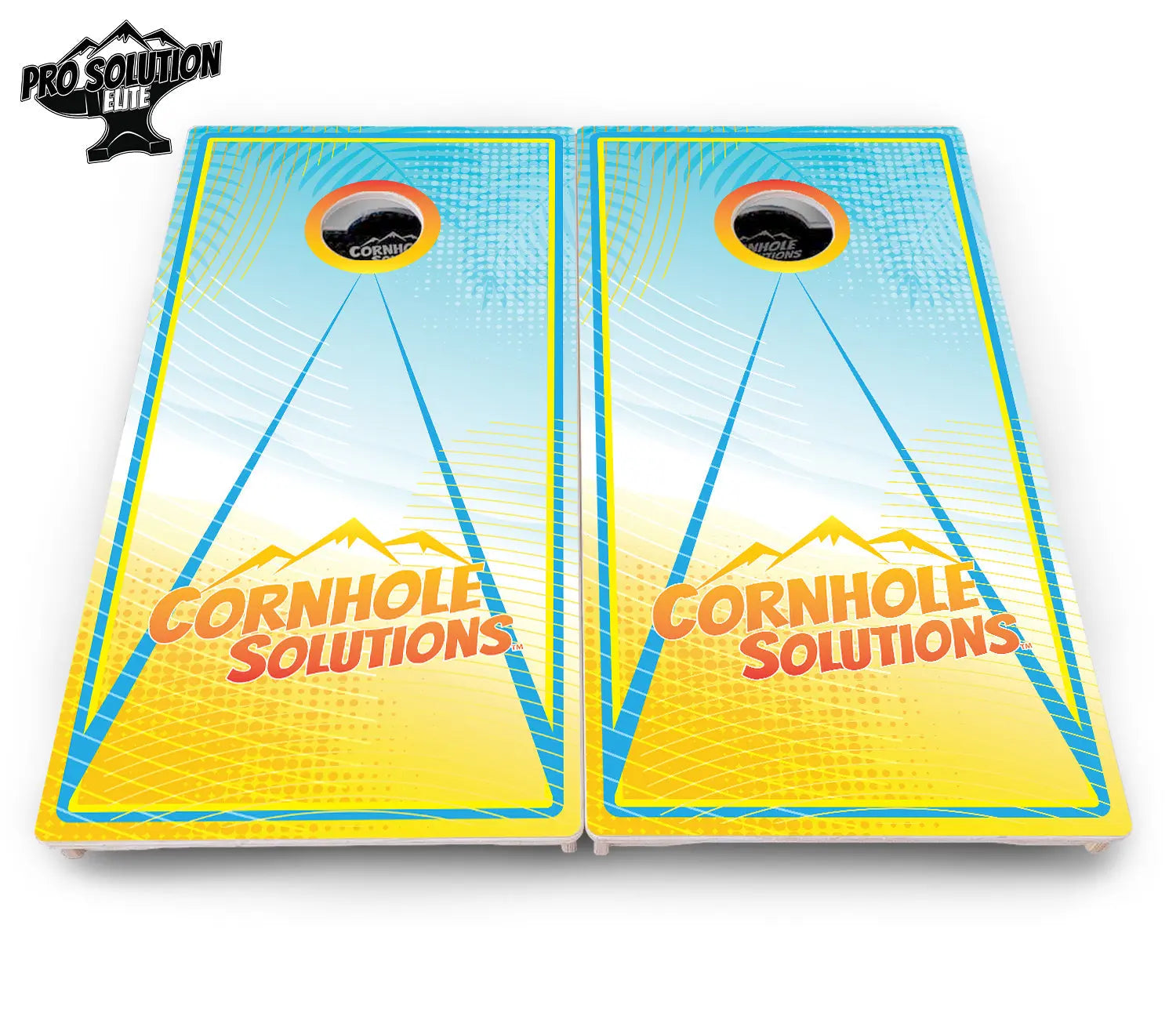 Summertime Cornhole Boards - Pro Solution Elite Series Cornhole Solutions