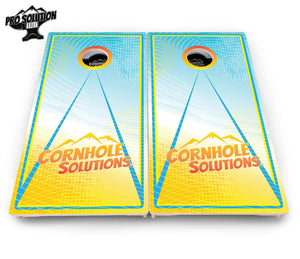 Summertime Cornhole Boards - Pro Solution Elite Series Cornhole Solutions