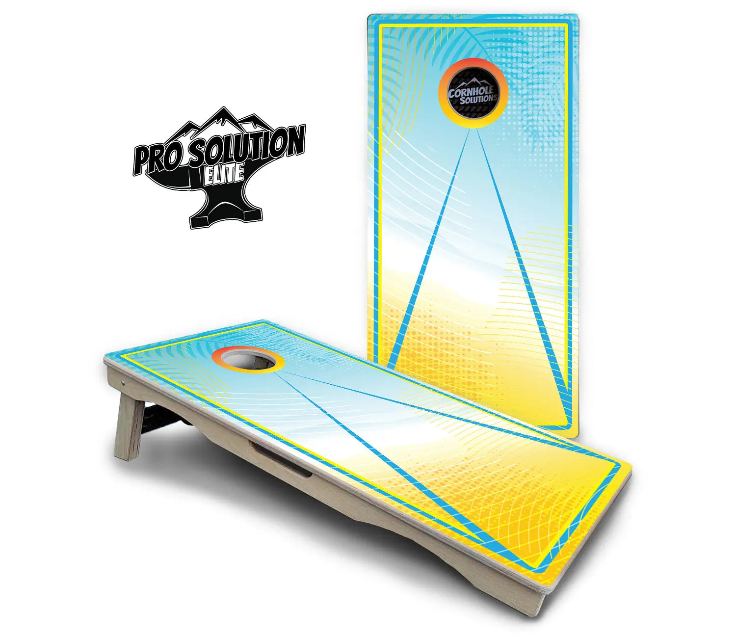 Summertime Cornhole Boards - Pro Solution Elite Series Cornhole Solutions