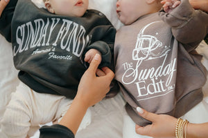 Sunday Edit - Mini Crewneck KenzKustomz