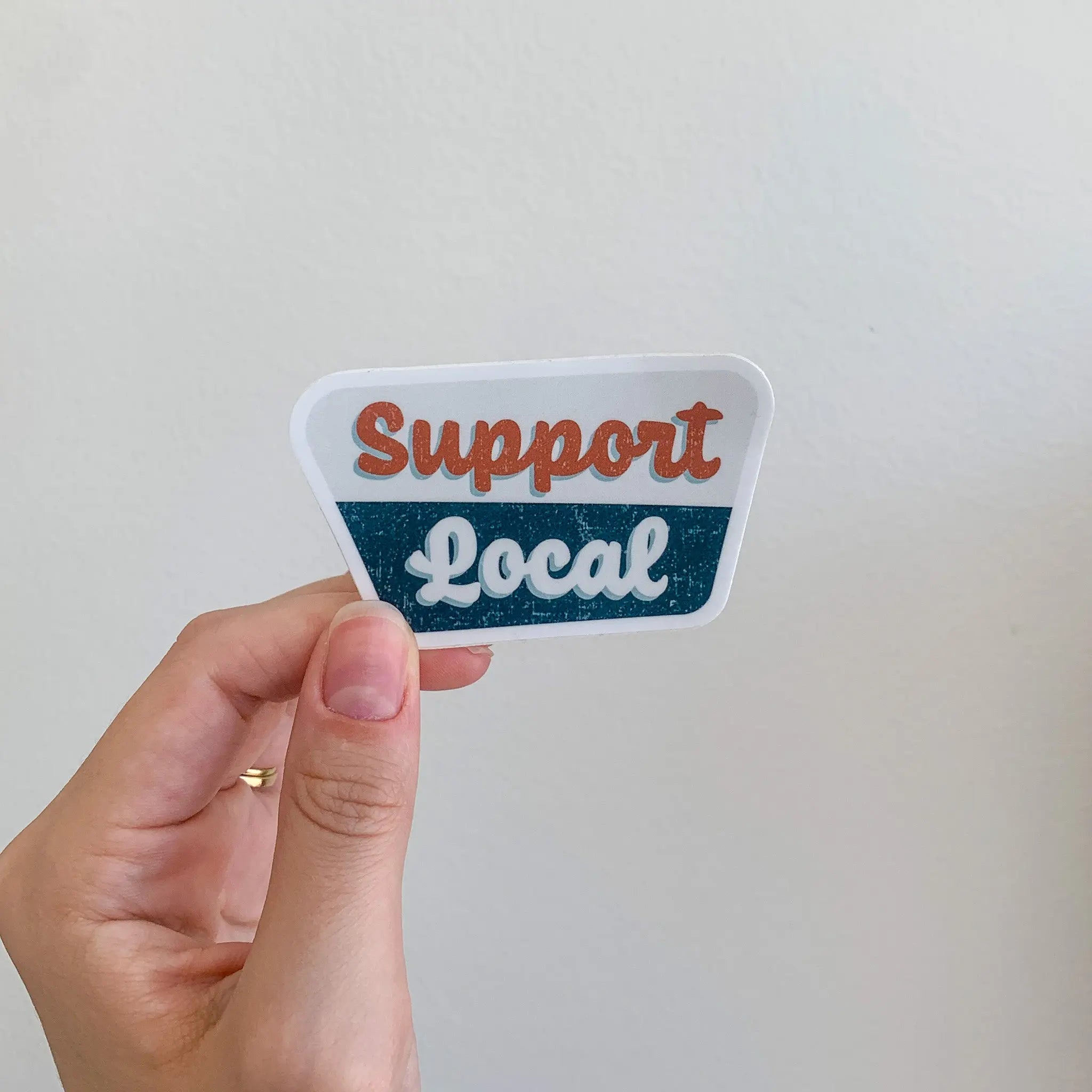 Support Local Sticker by Crooked Letter, vinyl decal main product photo