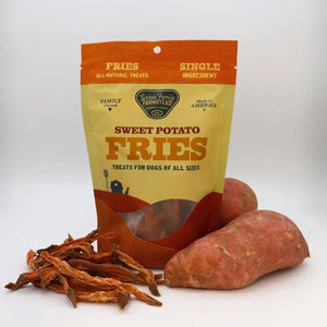 Sweet Potato Fries single ingredient dog treats