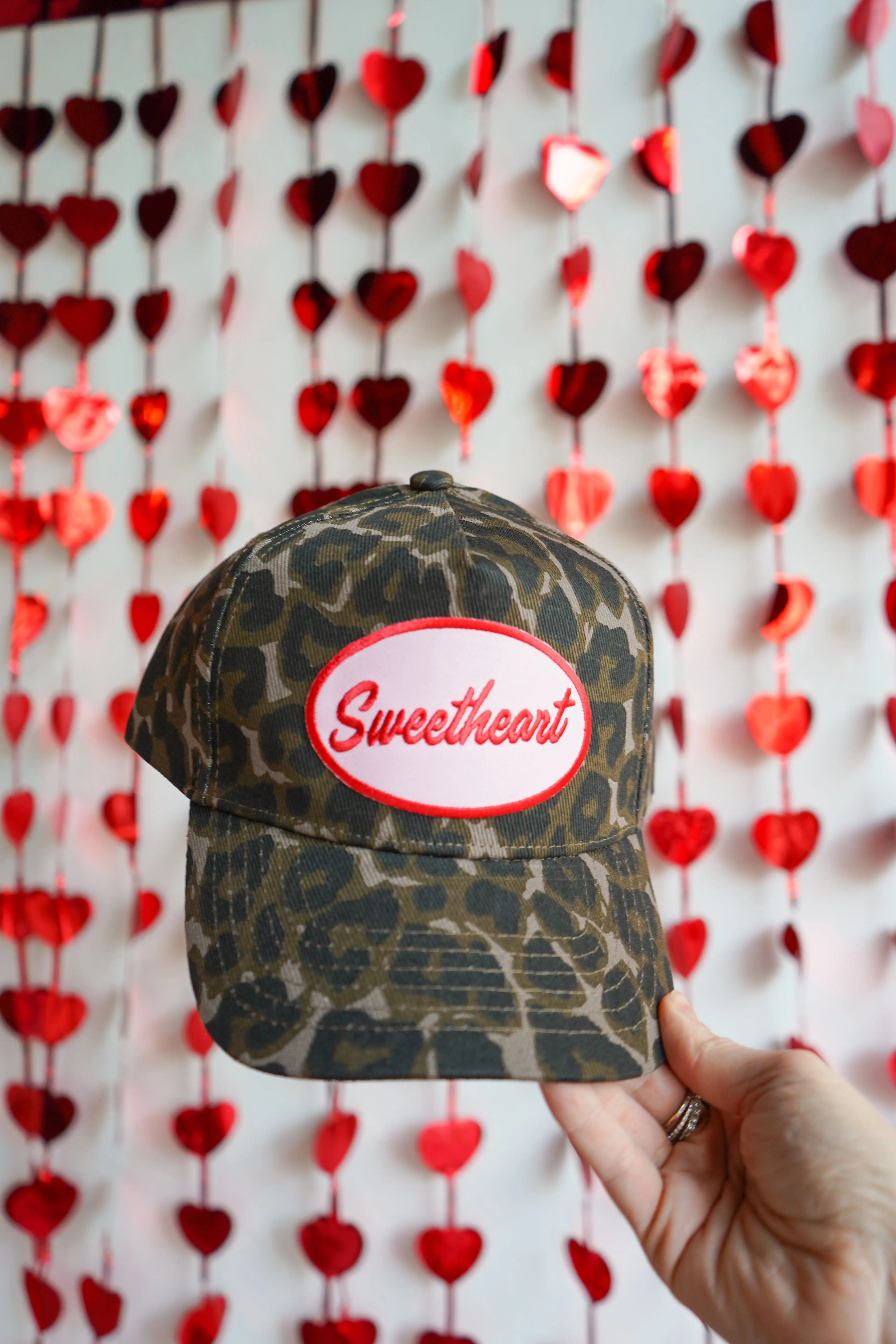 Sweetheart - Vintage Trucker Hat by KenzKustomz, Southern lifestyle apparel main product photo