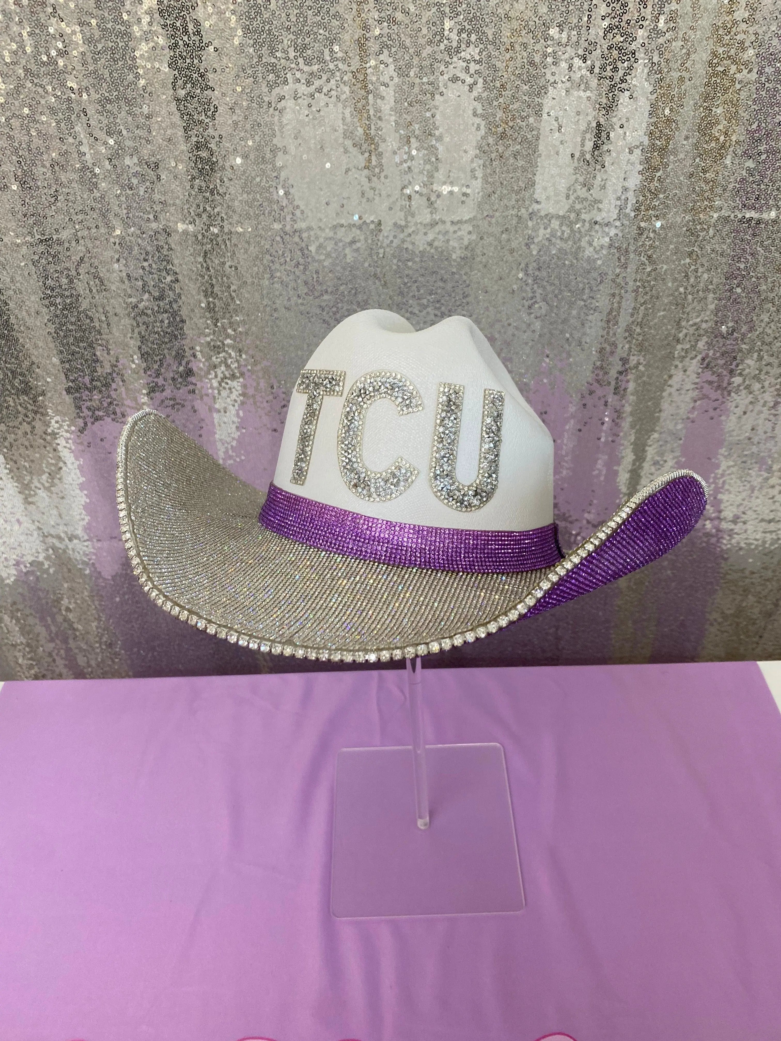TCU Hat by Rhinestone Cowgirl, Southern lifestyle apparel main product photo