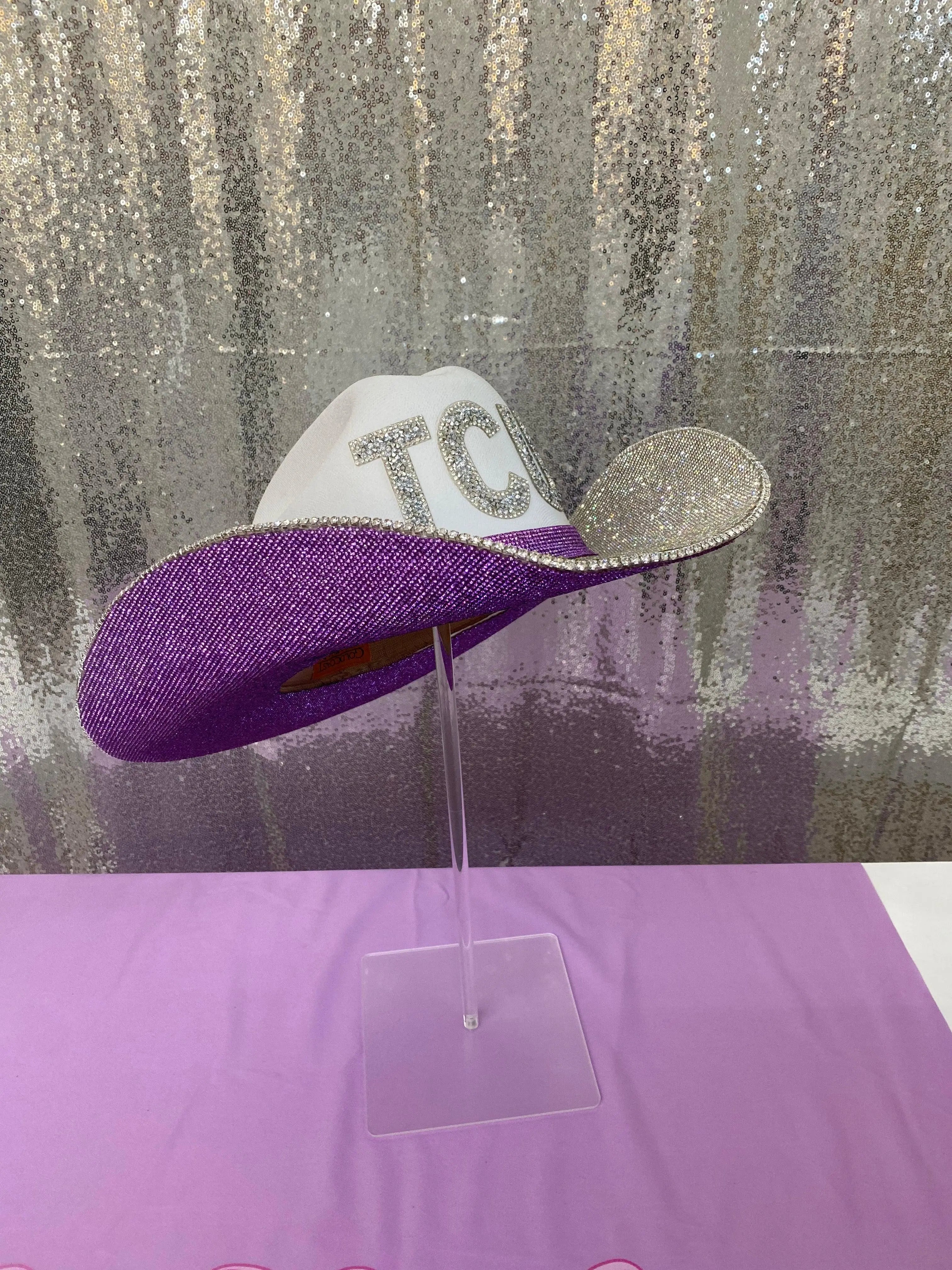 TCU Hat by Rhinestone Cowgirl, Southern lifestyle apparel detail photo 2