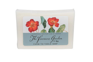The Farmers Garden 5 Oz. ~ Farm To Table Soap Slice by Essential Journeys, natural skincare main product photo